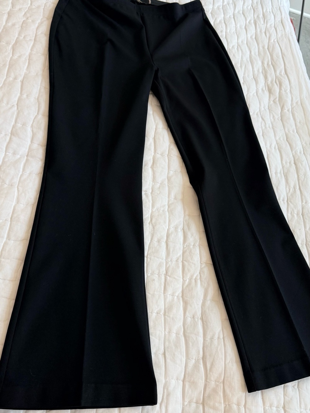 Kobi Halperin Megan Flared Classic Black Flared Dress Pants - Women